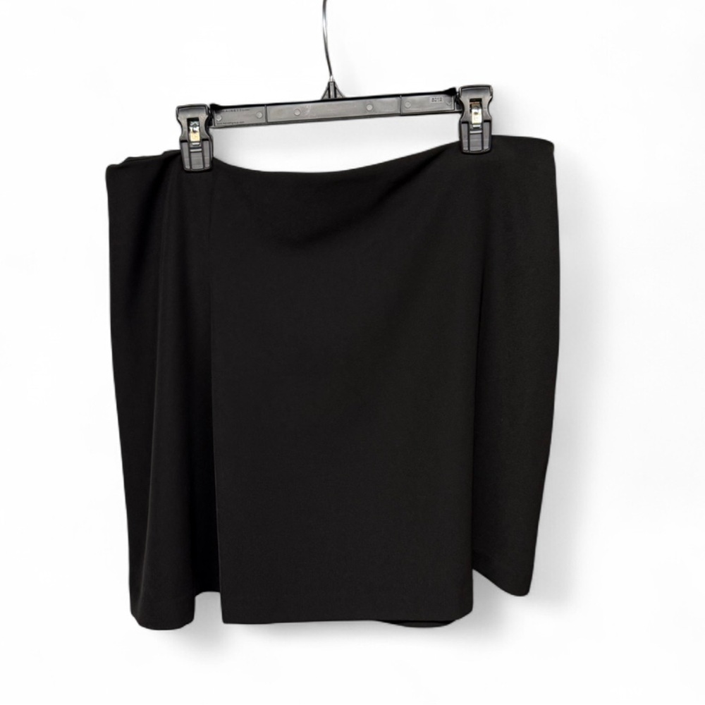Scoop Elegant Black Mini Skirt - Picture 2 of 10